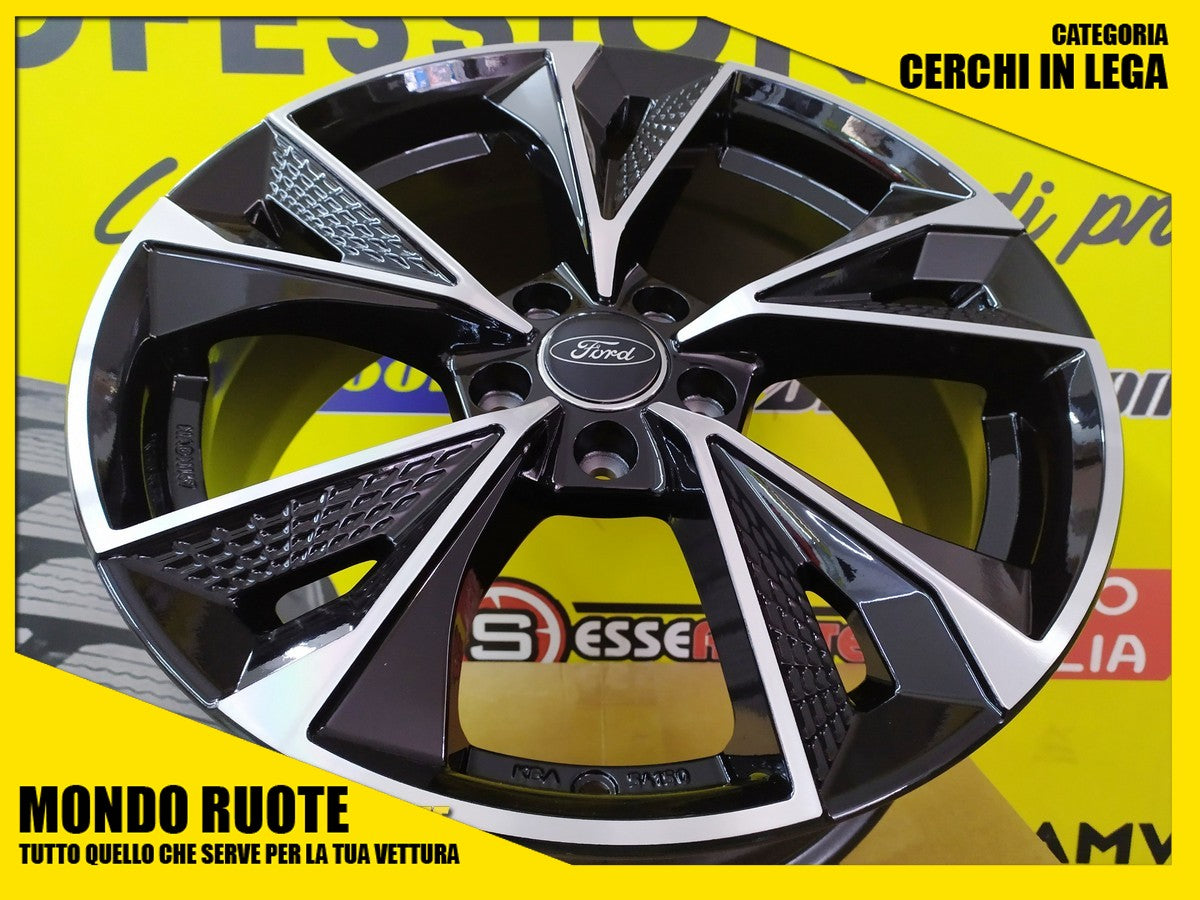 KIT4 Cerchi in Lega EW LUSTER Nuovi da 18 Pollici per FORD TRANSIT TOURNEO CONNECT