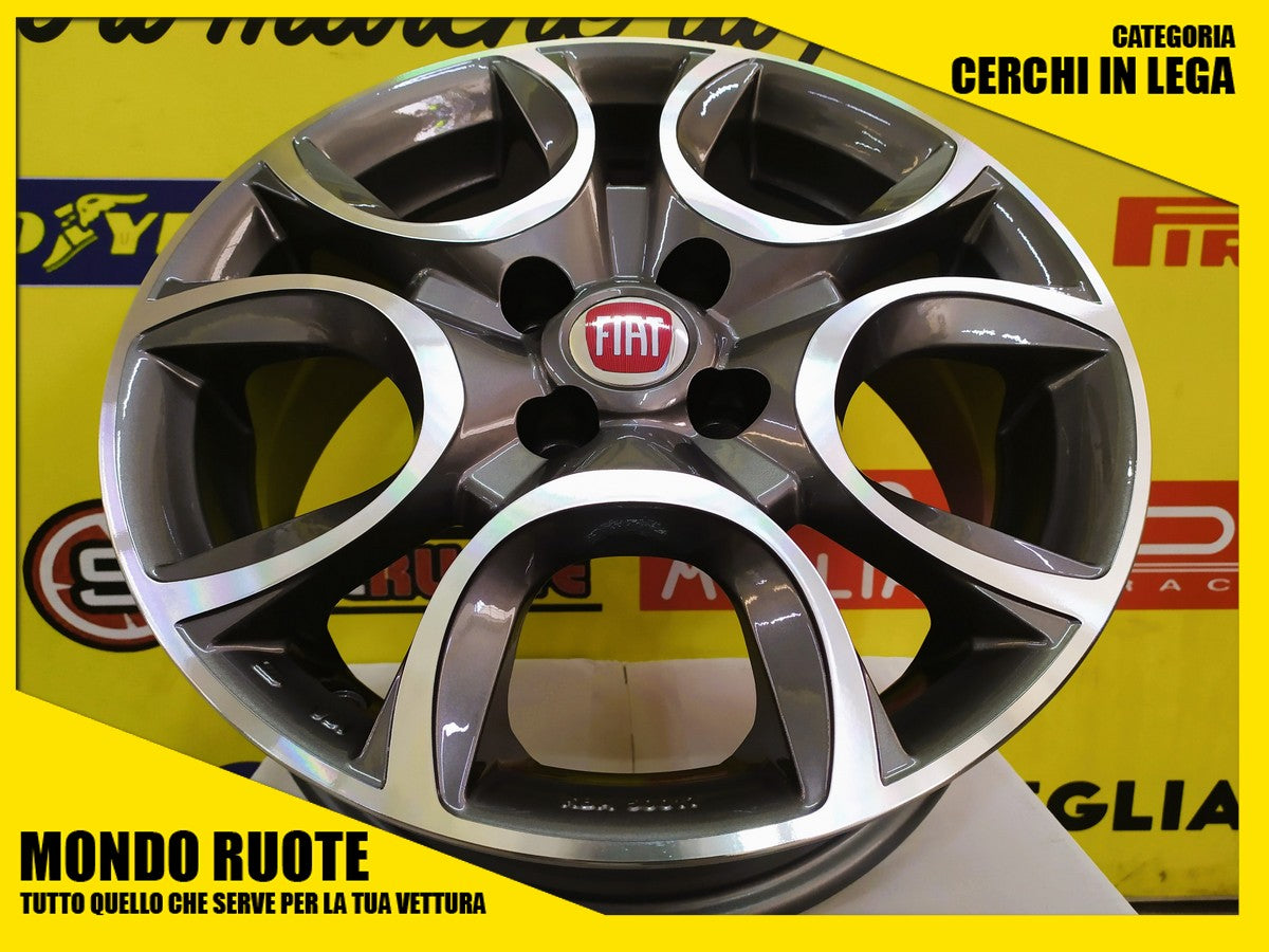 SUPER OFFERTA 4 Cerchi in Lega da 15 Pollici per FIAT PANDA / CROSS (2003-2025) - PUNTO (1993-2005)