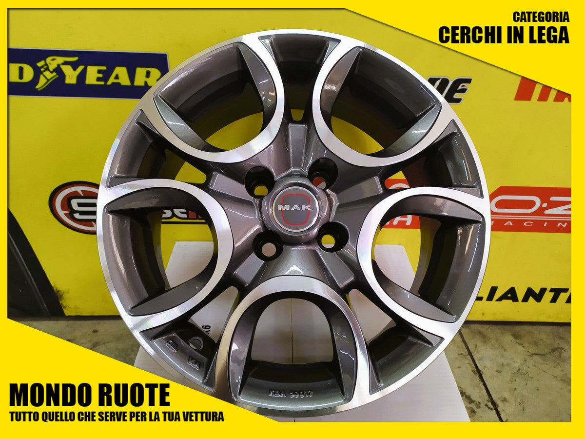 SUPER OFFERTA 4 Cerchi in Lega da 15 Pollici per FORD KA 2 II (2009-2015)