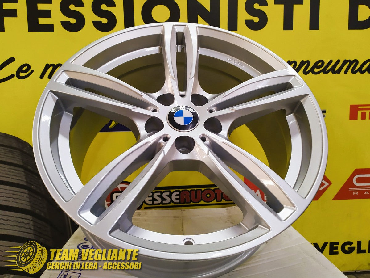 KIT4 Cerchi In Lega da 18 Pollici per BMW SERIE 5 X-DRIVE TOURING 2017