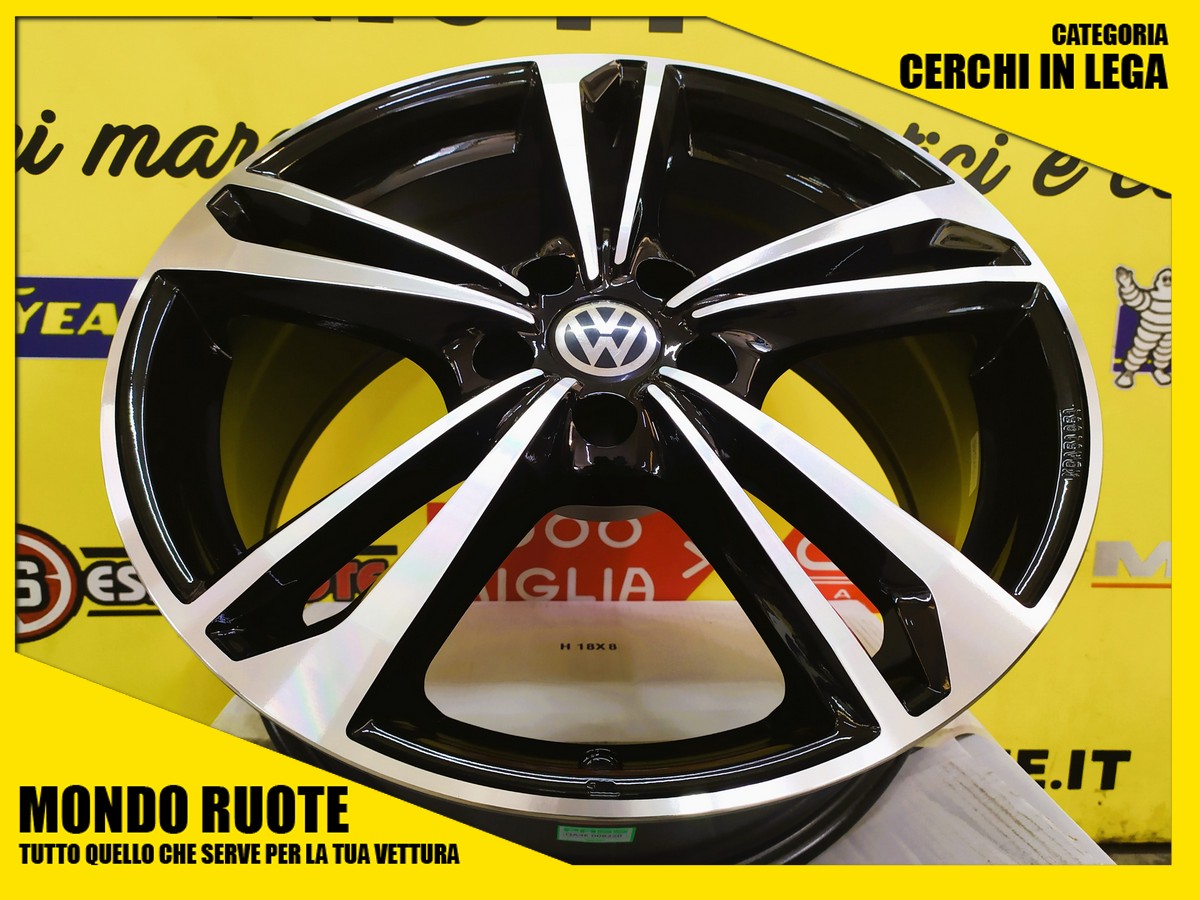 4 Cerchi in Lega Nuovi MAK EMBLEMA da 17 Pollici per VOLKSWAGEN GOLF 8 VIII / ALLTRACK / GTI / VARIANT