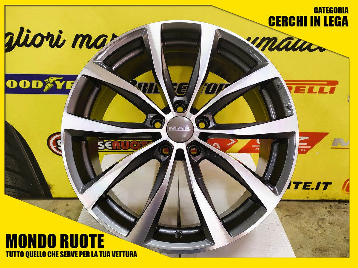 N4 HYUNDAI I30 KONA NEXO - 19 Pollici 4 Cerchi in Lega MAK WOLF NUOVI