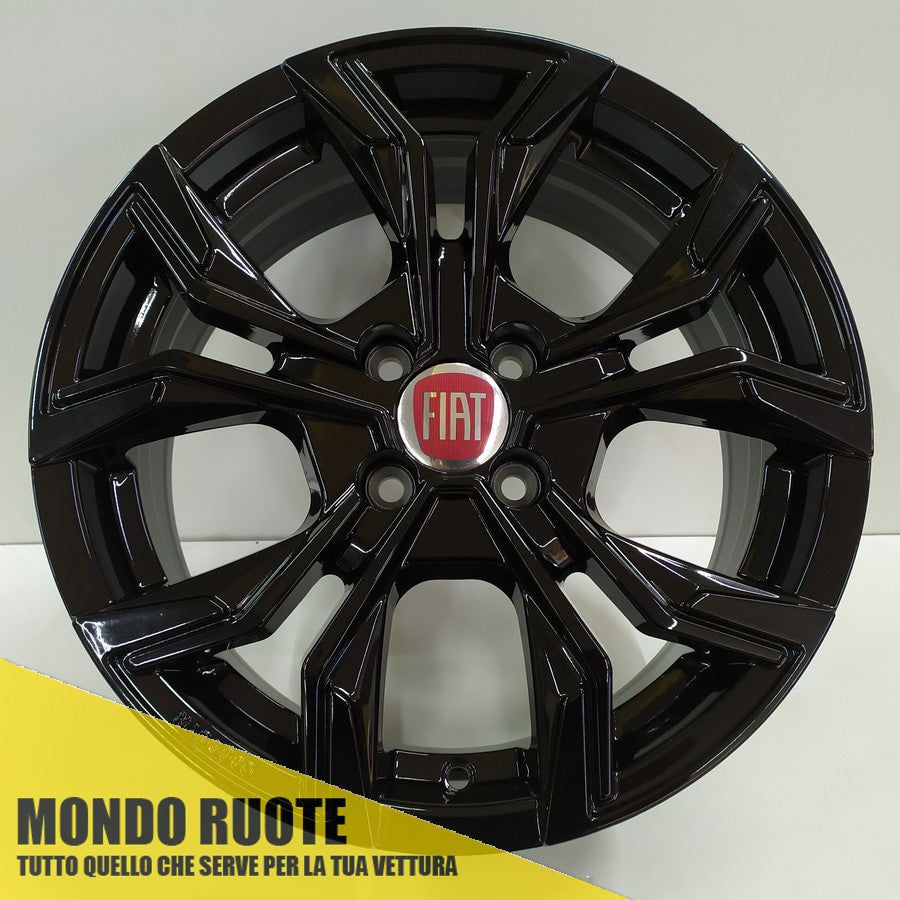 4 Cerchi in Lega VIGOR da 16 pollici per FIAT GRANDE PUNTO / PUNTO EVO 199