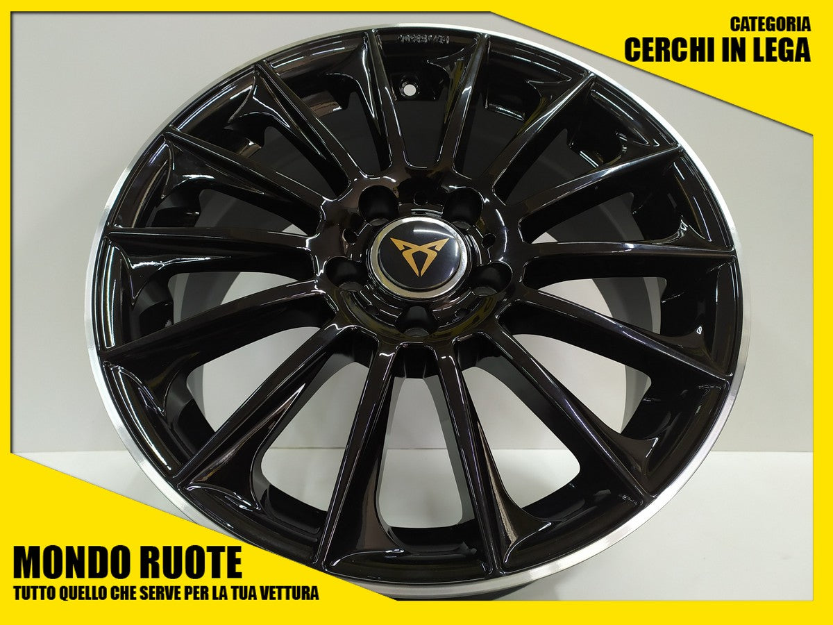 KIT4 Cerchi in Lega 17" EW02 WILD BEAUTY per CUPRA Leon (Senza Freni Brembo)