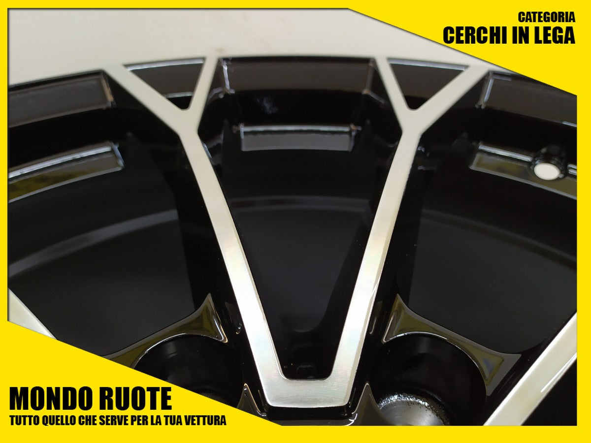 KIT4 Cerchi in Lega da 18 Pollici per VOLKSWAGEN T-ROC TIGUAN TOURAN