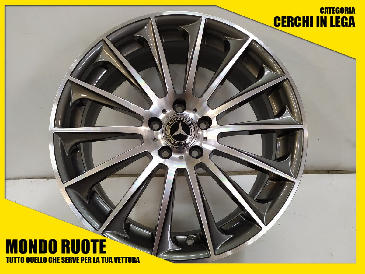 SET4 Cerchi in Lega EW02 da 19 Pollici per MERCEDES CLASSE GLK GLB GLB35 AMG