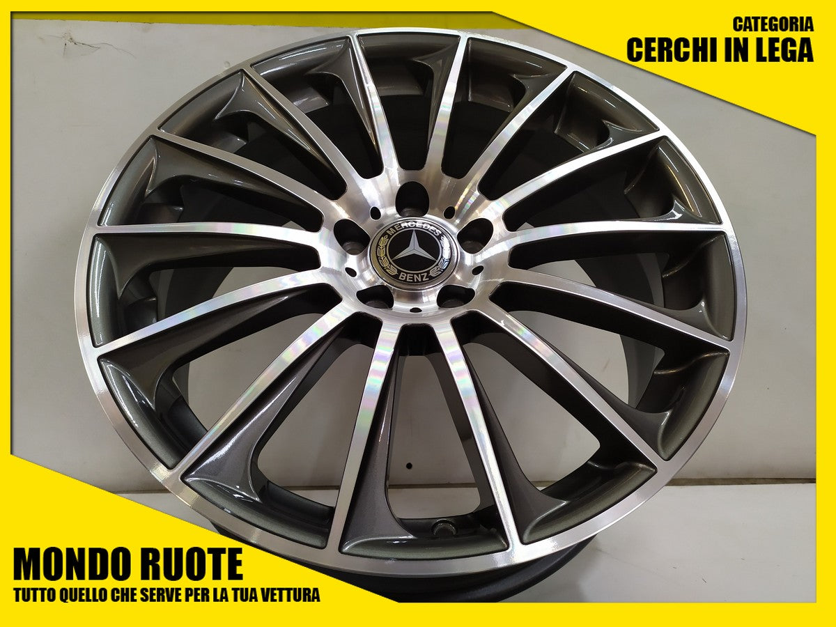 SET4 Cerchi in Lega EW02 da 19 Pollici per MERCEDES CLASSE GLK GLB GLB35 AMG