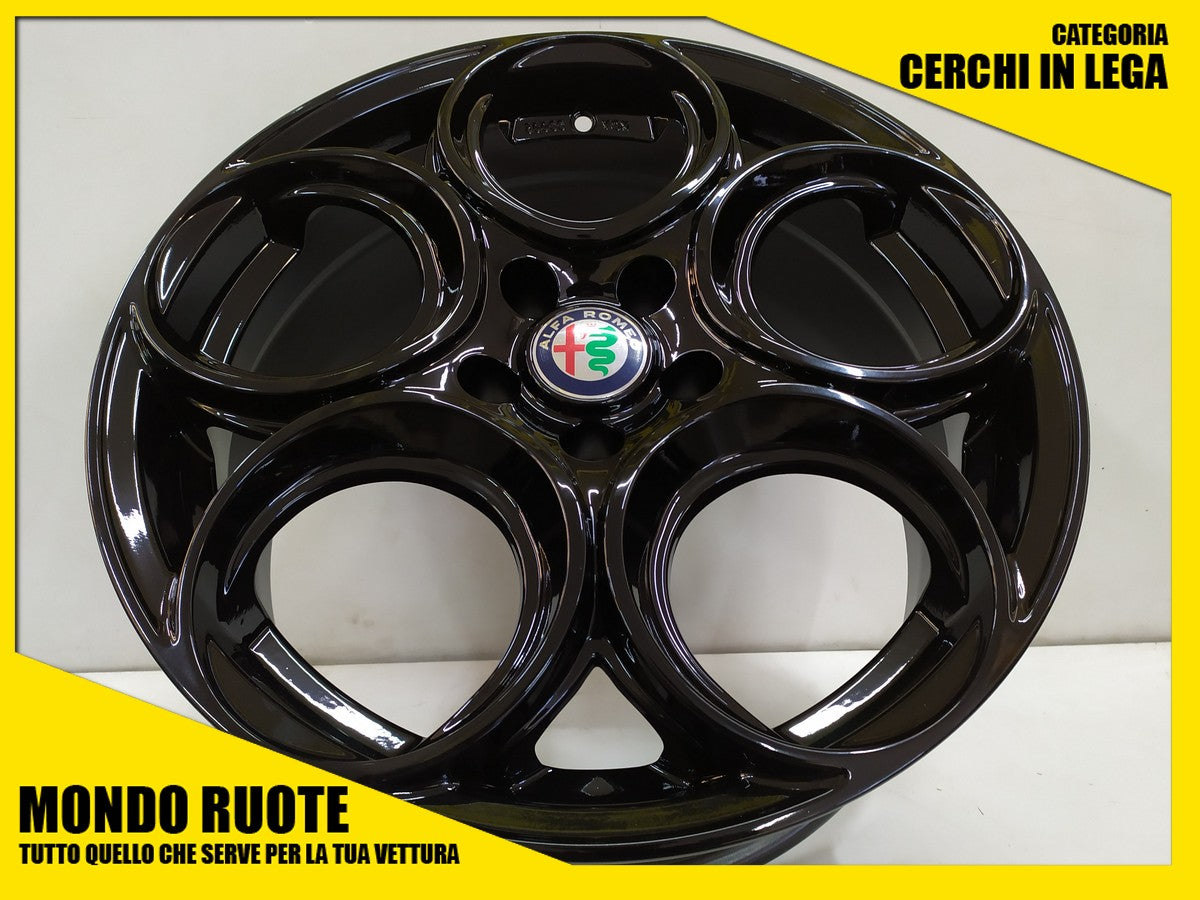 KIT 4 Cerchi in Lega EW24 da 18 Pollici per ALFA ROMEO GIULIA STELVIO TONALE