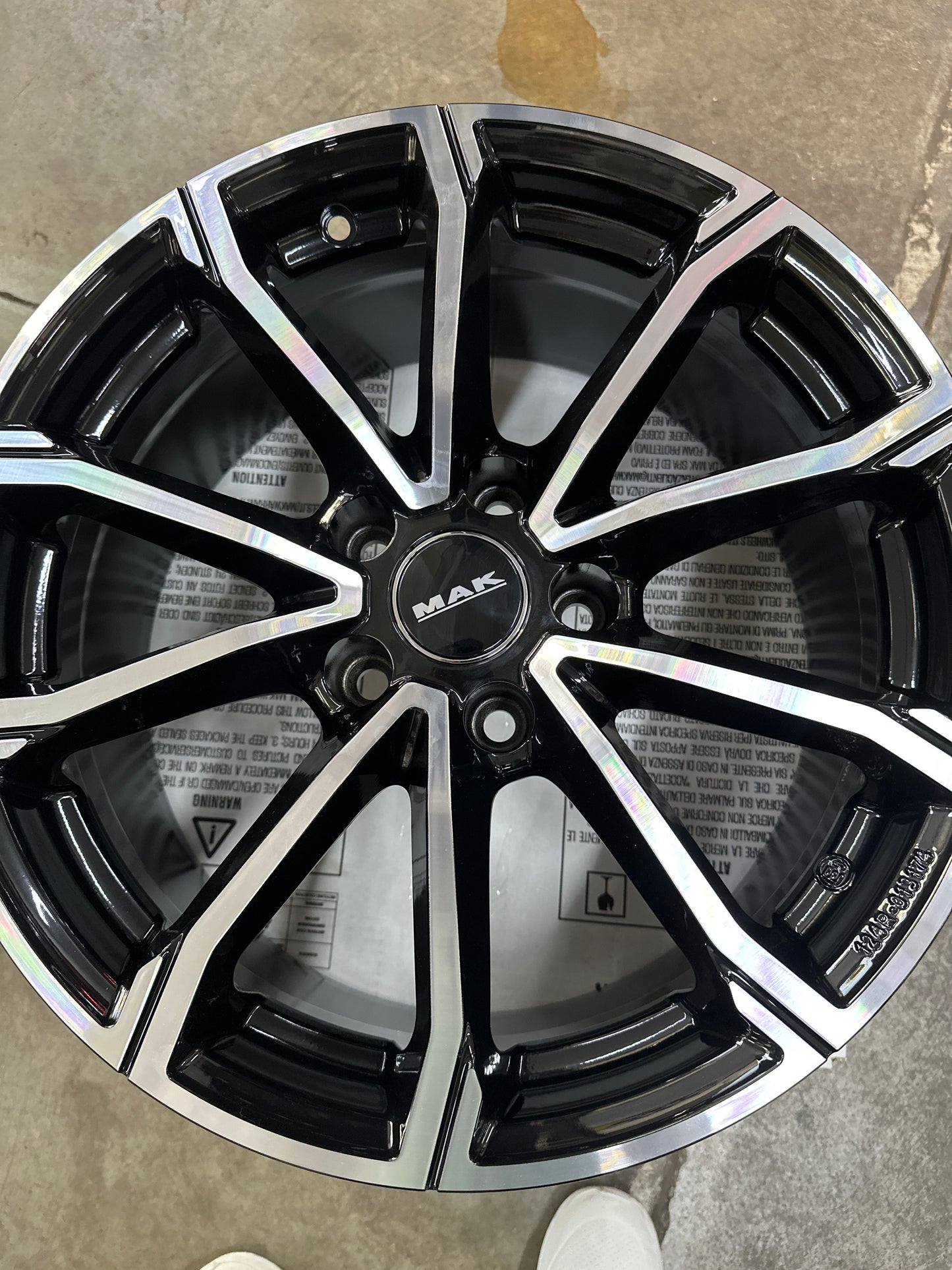 4 Cerchi In Lega MAK 17 Pollici Per SEAT Exeo Tarraco Leon Ateca Alhambra