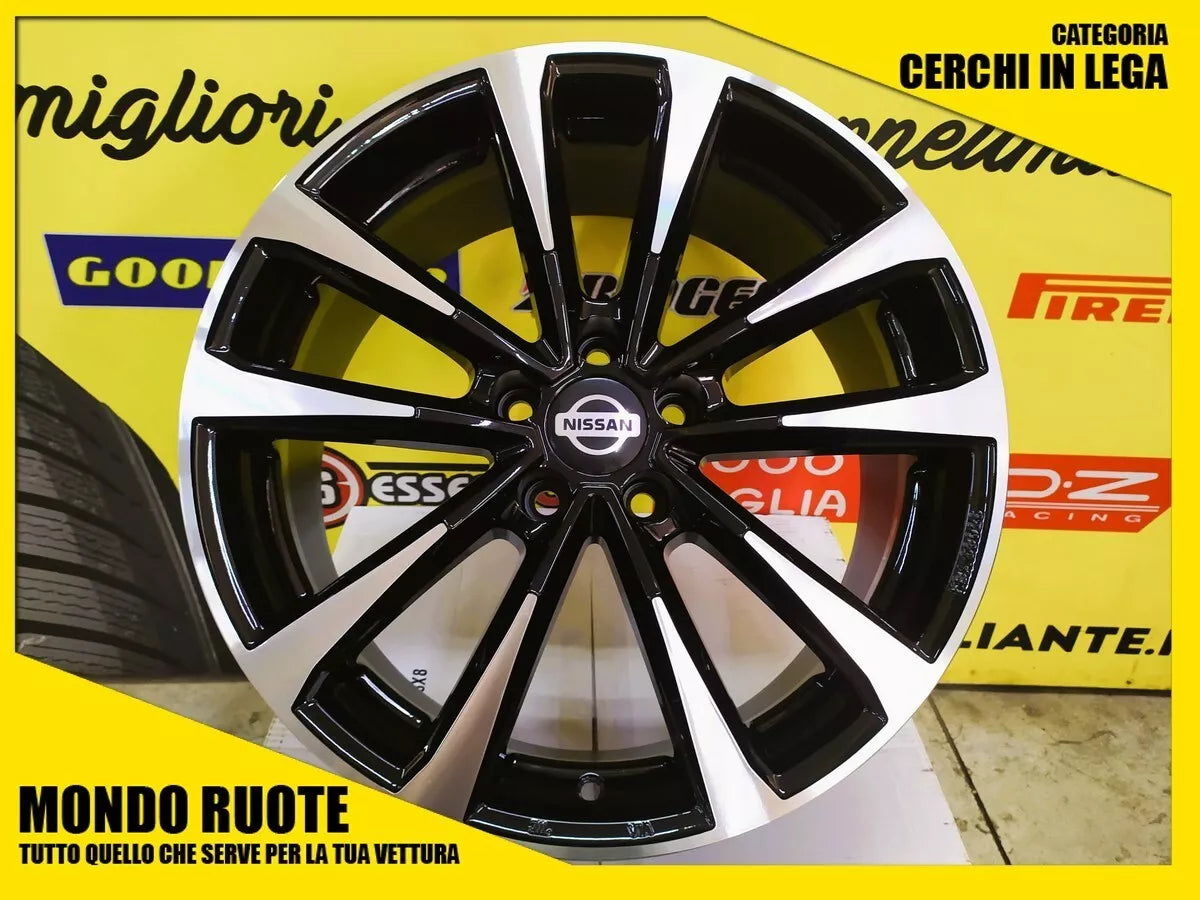 kit 4 cerchi in lega 17 pollici compatibili NISSAN JUKE - NISMO RS