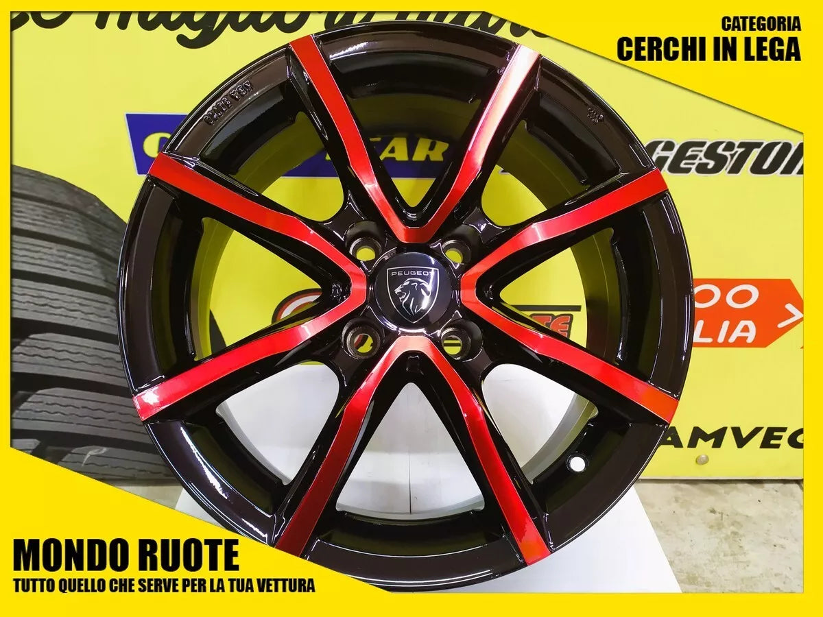 4 Cerchi In Lega 16 Pollici Per PEUGEOT 1007 2008 GT-Line