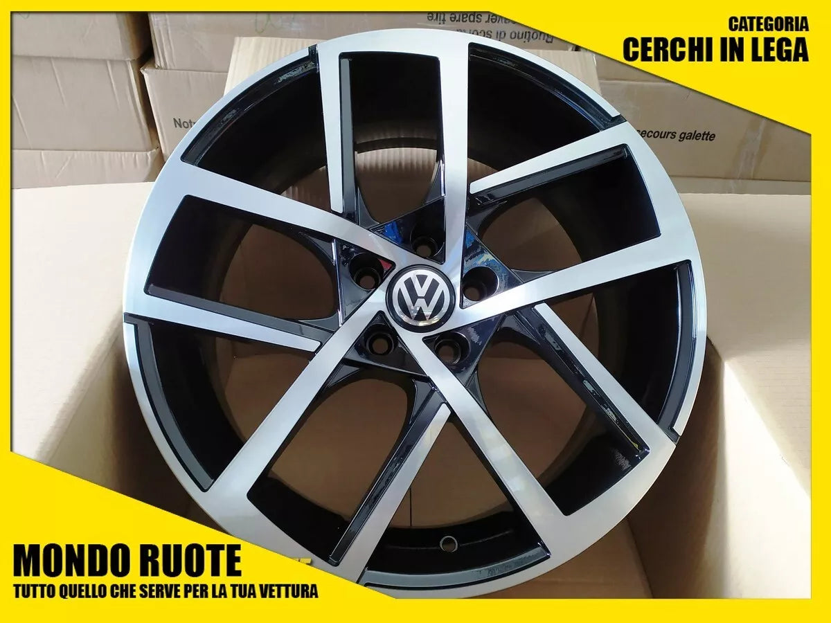 4 Cerchi In Lega 18 Pollici Per VOLKSWAGEN Golf 4 R32 1J