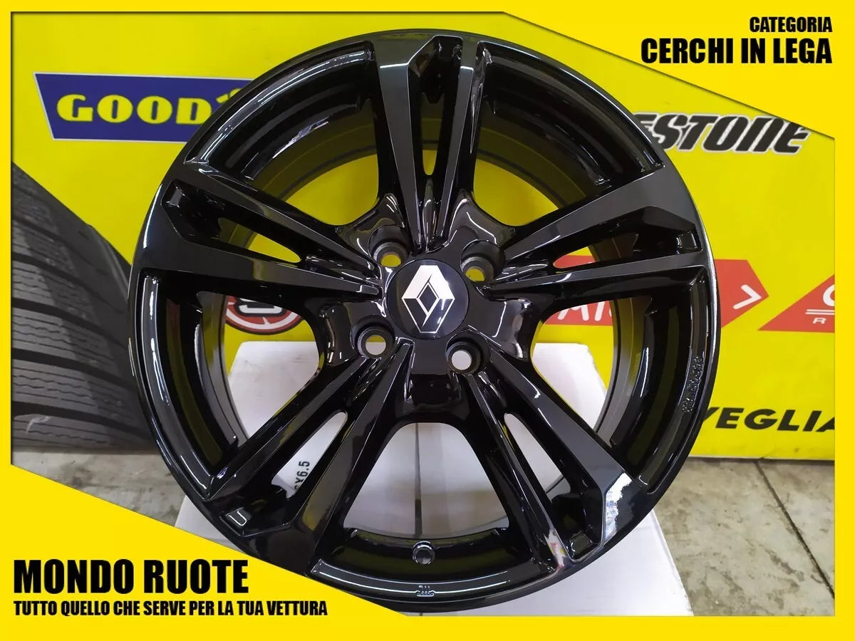 4 Cerchi In Lega 16 Pollici MAK EMBLEMA Per RENAULT Wind Coupe Captur Zoe 4 Fori