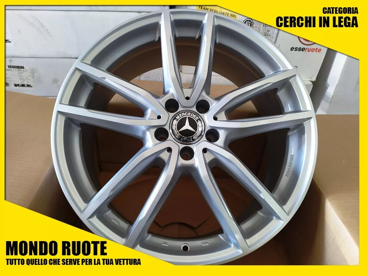 4 18 inch alloy wheel kit compatible with MERCEDES SE-CLASS AMG