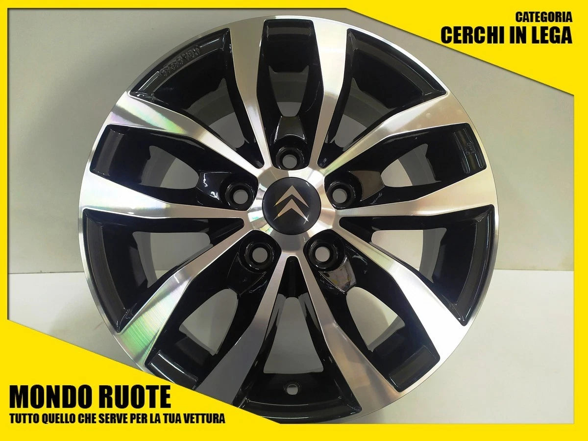N4 Cerchi In Lega MAK 16 Pollici Per CITROEN Jumper N1 M1 Pcd 5x130