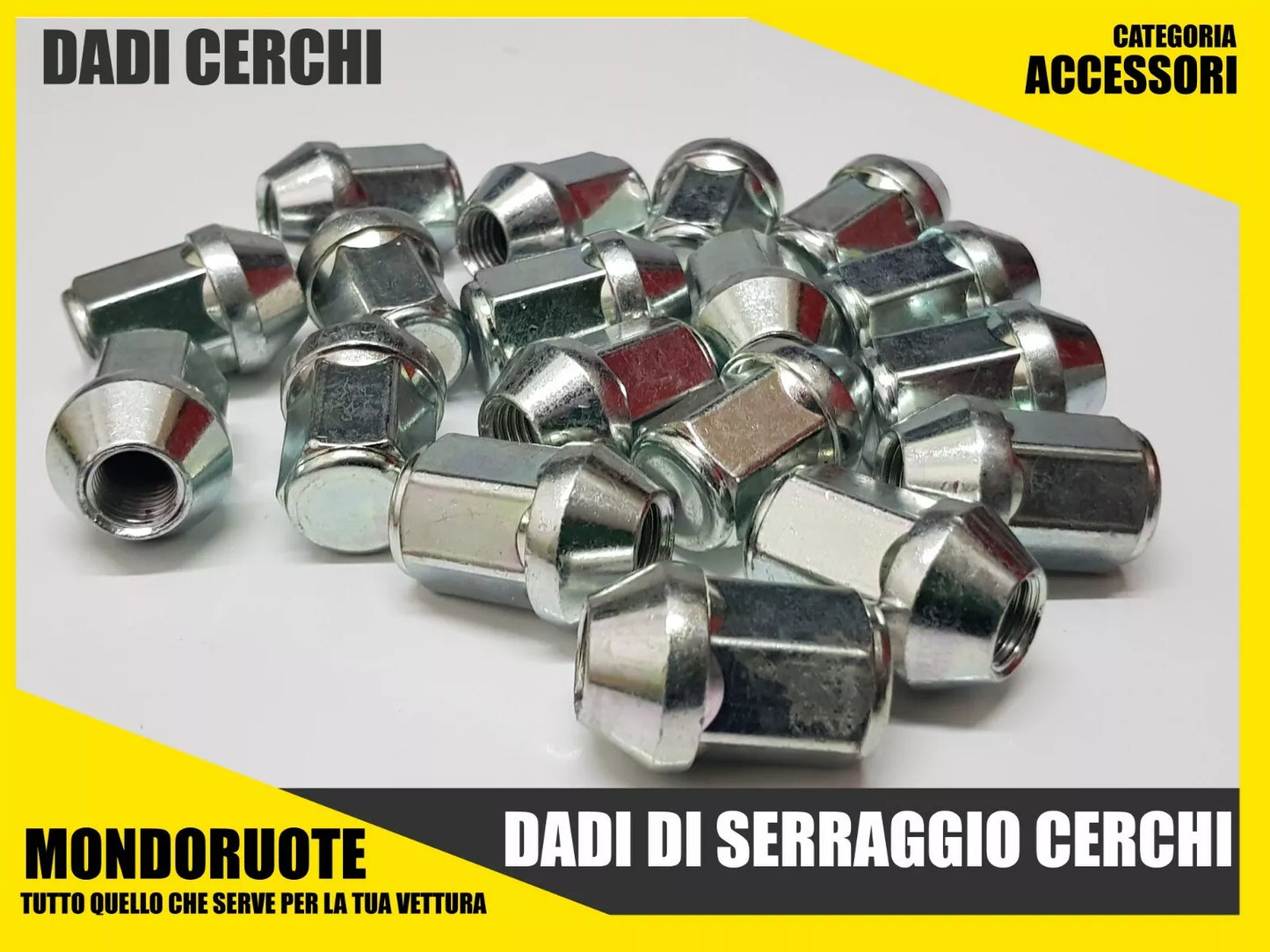 KIT BULLONI PER CERCHI IN LEGA CITROEN - FORD - TOYOTA - JEEP OFFERTA EUROPA