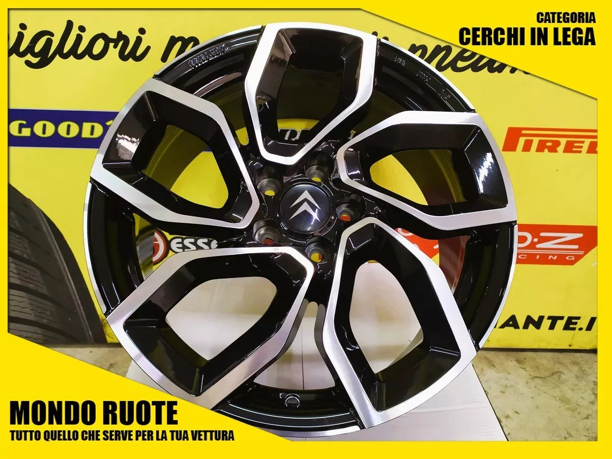 4 18 Inch Alloy Wheels For CITROEN C4 Picasso Spacetourer C5 X Aircross