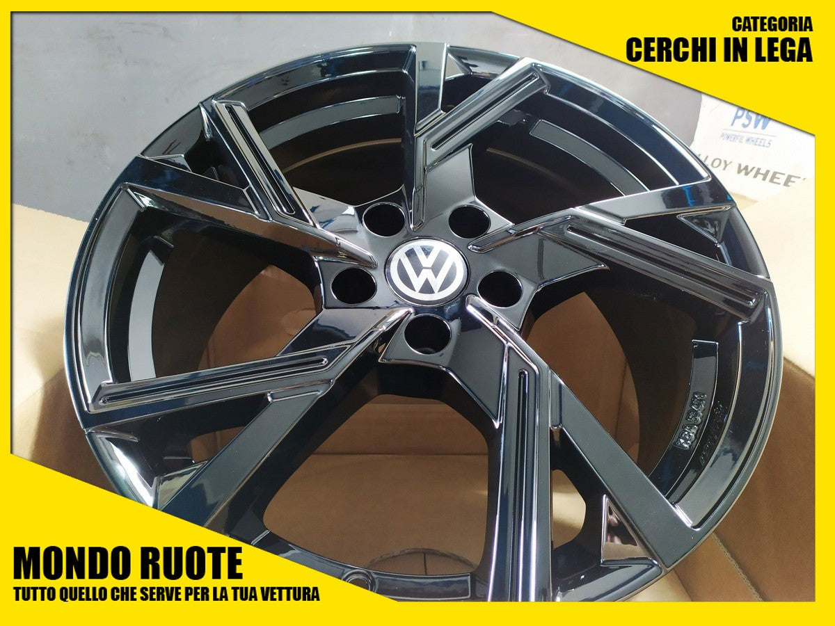KIT4 Cerchi In Lega da 20 Pollici per VOLKSWAGEN ID4 TIGUAN BEETLE PASSAT