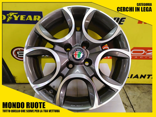 SUPER OFFERTA 4 Cerchi in Lega da 15 Pollici per ALFA ROMEO MITO (2008-2018) - 145 / 146 (1994-2001)