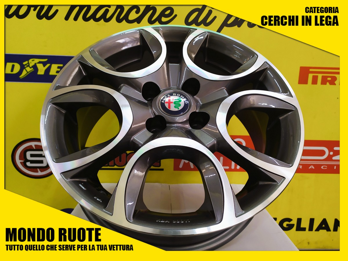 SUPER OFFERTA 4 Cerchi in Lega da 15 Pollici per ALFA ROMEO MITO (2008-2018) - 145 / 146 (1994-2001)