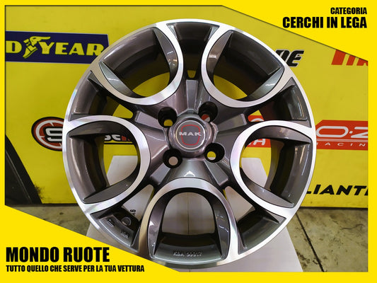 SUPER OFFERTA 4 Cerchi in Lega da 15 Pollici per CITROEN NEMO (Dal 2008) - E-MEHARI (Dal 2016)