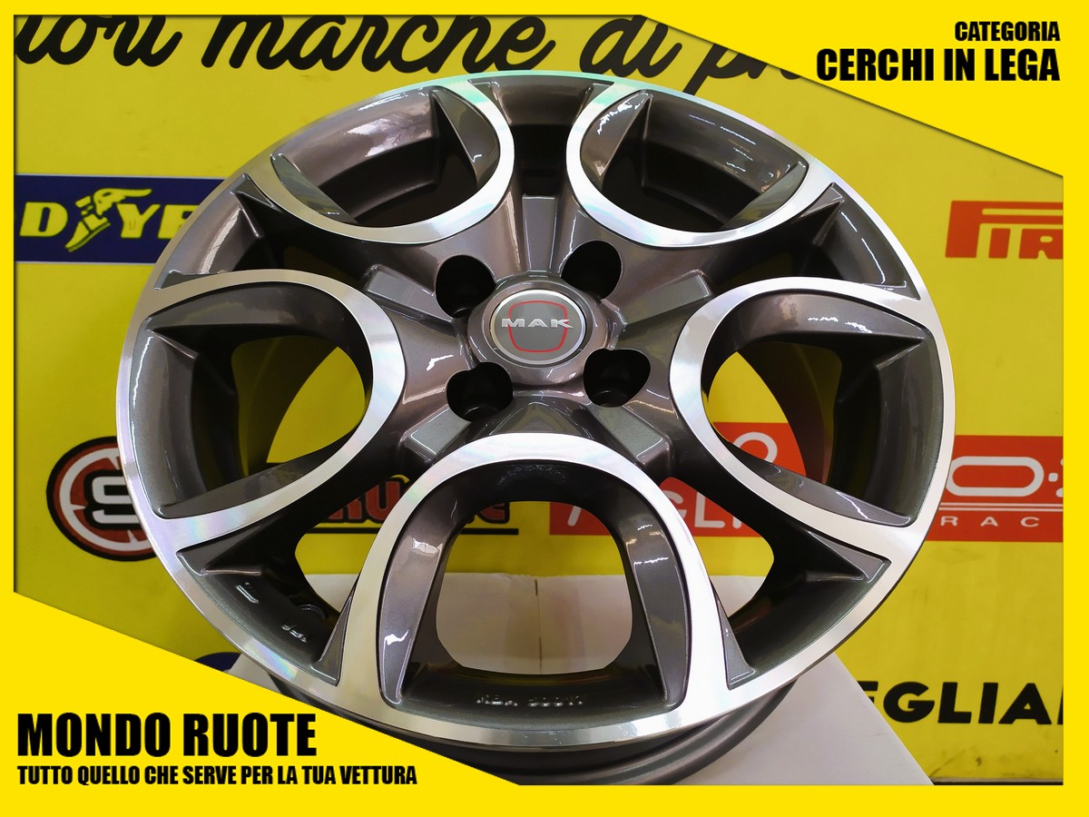 SUPER OFFERTA 4 Cerchi in Lega da 15 Pollici per FORD KA 2 II (2009-2015)