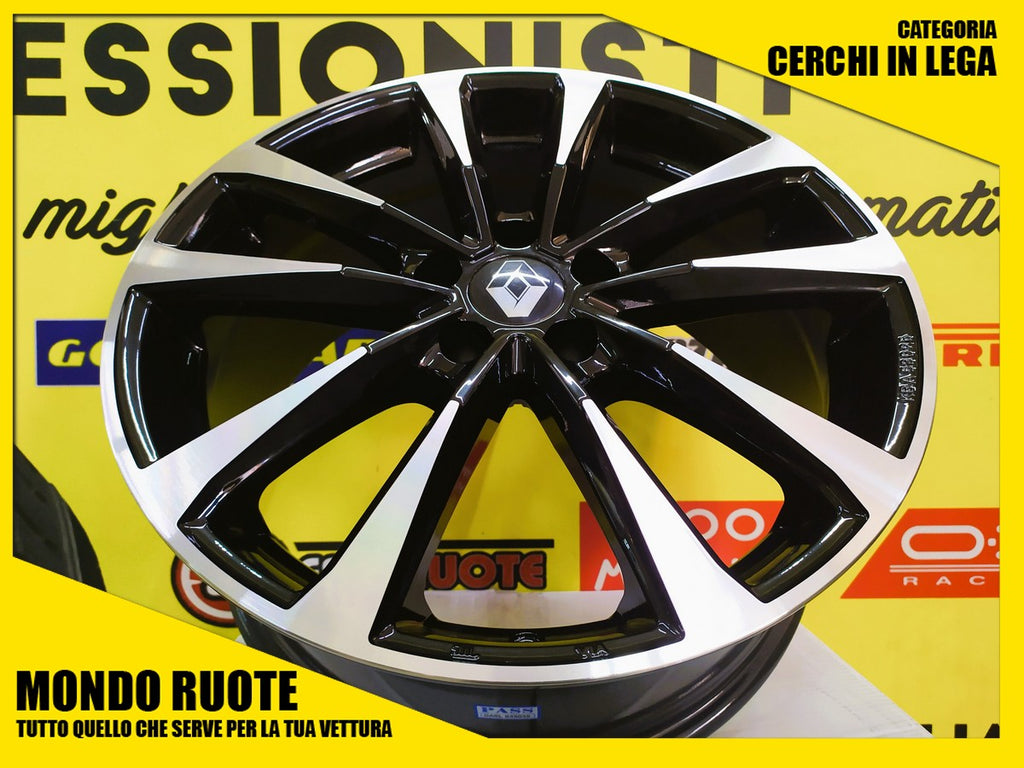4 Cerchi in Lega Nuovi MAK MAIN 18 Pollici per RENAULT MEGANE RS 2003-2010