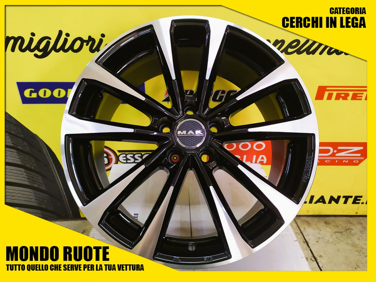 4 Cerchi in Lega Nuovi MAK MAIN 18 Pollici per PEUGEOT 3008 5008 Dal 2017