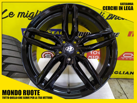 KIT4 cerchi in lega 19 pollici compatibili HYUNDAI IX20 IX35 I30