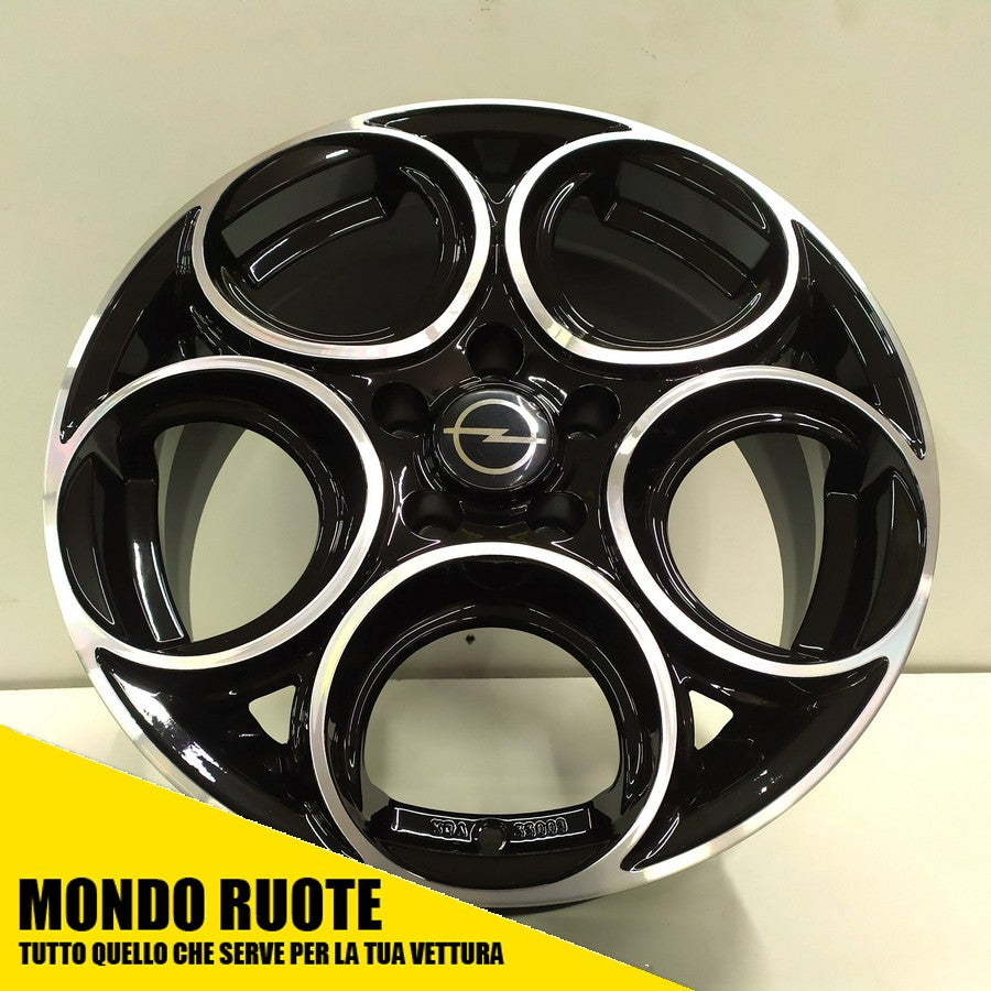 KIT 4 Cerchi In Lega EW24 da 17 Pollici per OPEL ADAM S