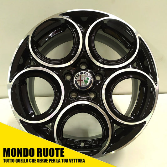 KIT4 Cerchi In Lega EW24 17 Pollici ALFA ROMEO GIULIETTA NO BREMBO / QUADRIFOGLIO