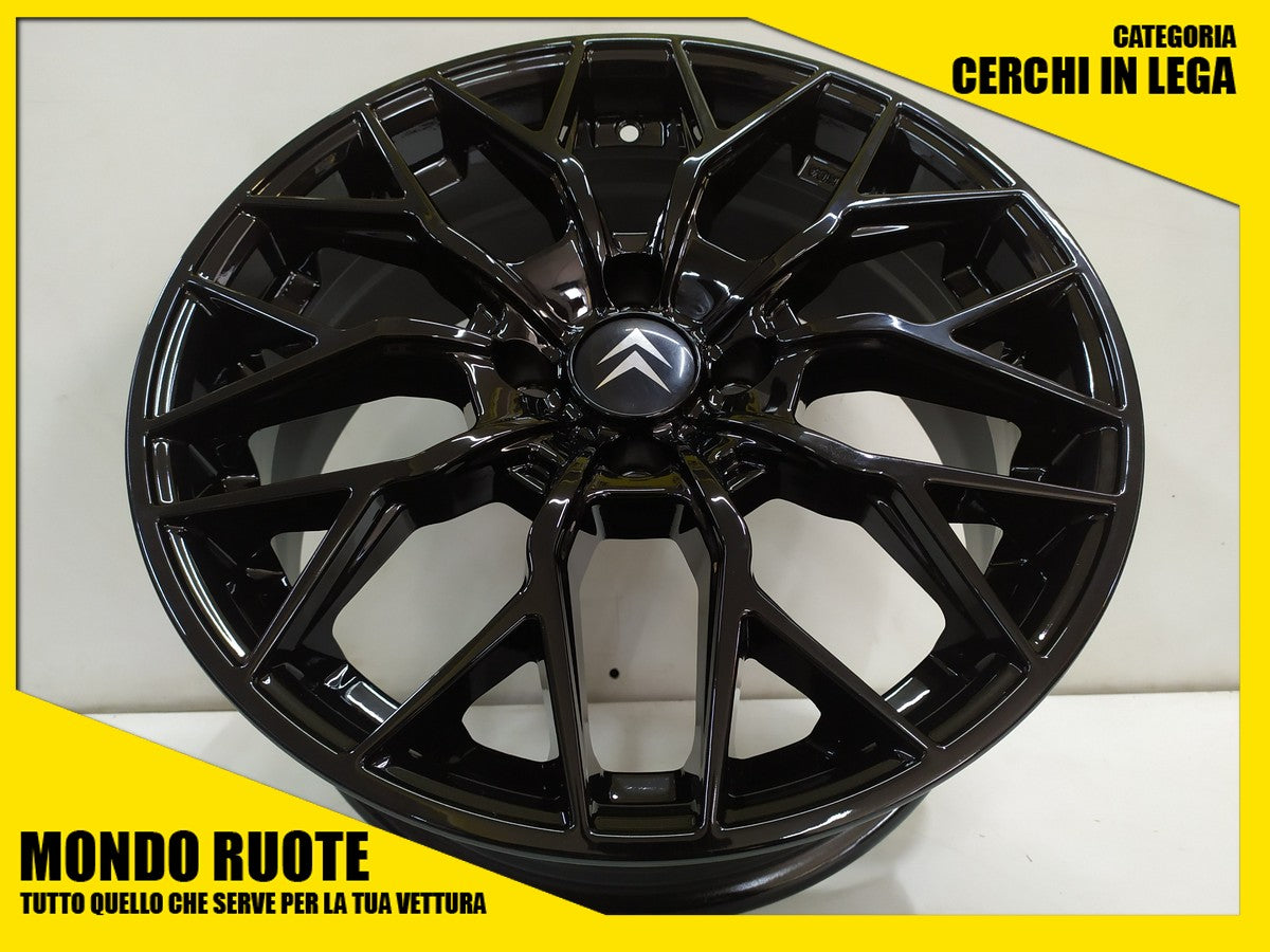 KIT4 Cerchi in Lega VIPERX EW22 da 17 Pollici per CITROEN C4 / C4 X