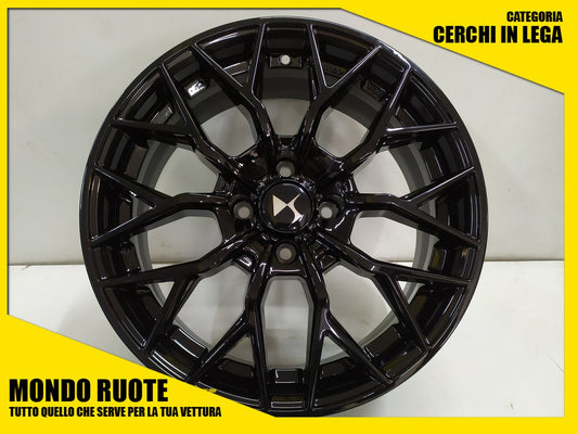 KIT4 Cerchi in Lega VIPERX EW22 da 17 Pollici per DS DS3 CROSSBACK DS4