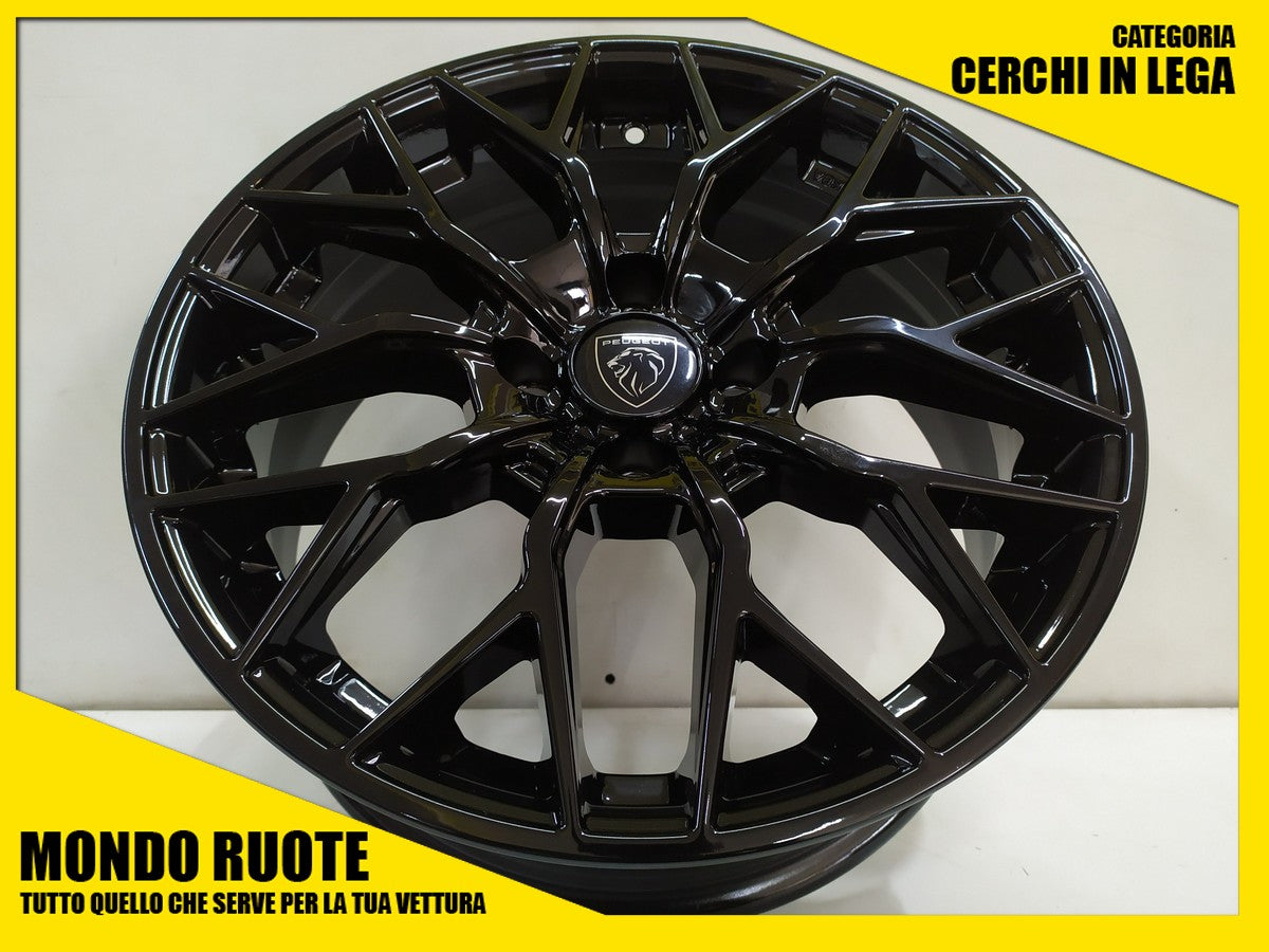 KIT4 Cerchi in Lega VIPERX EW22 da 17 Pollici per PEUGEOT 2008 / GT-LINE