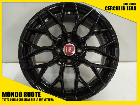 KIT4 Cerchi in Lega VIPERX EW22 da 17 Pollici per FIAT NUOVA 600