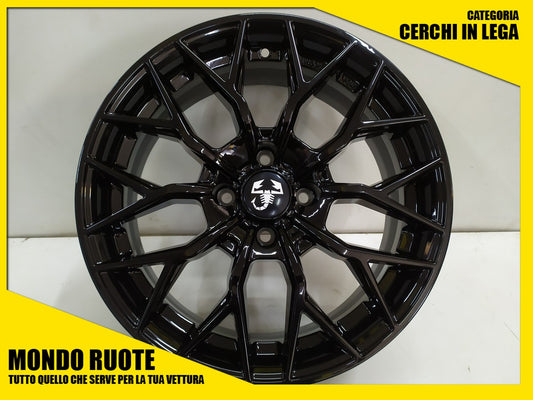 KIT4 Cerchi in Lega EW22 da 17 Pollici per ABARTH 500