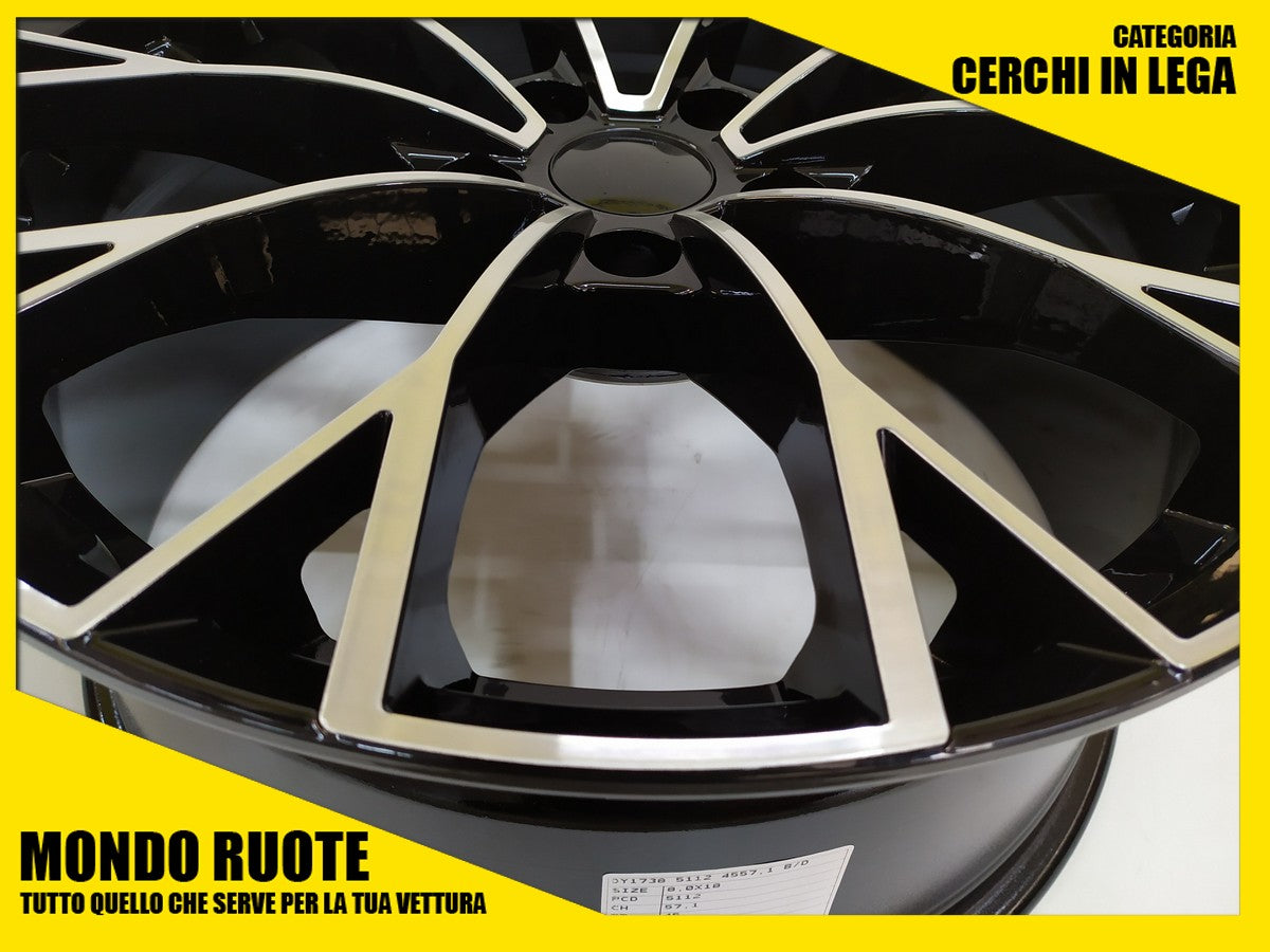 KIT4 Cerchi in Lega da 18 Pollici per AUDI RS3 (2011-2014) RS4 (2006-2012)