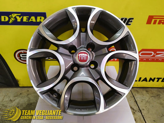 SUPER OFFERTA FIAT PUNTO 1993-2005-600 1998-2009 Kit 4 Cerchi in Lega da 14 Pollici 5.5x14 4x98 ET35 58.1 14 Pollici