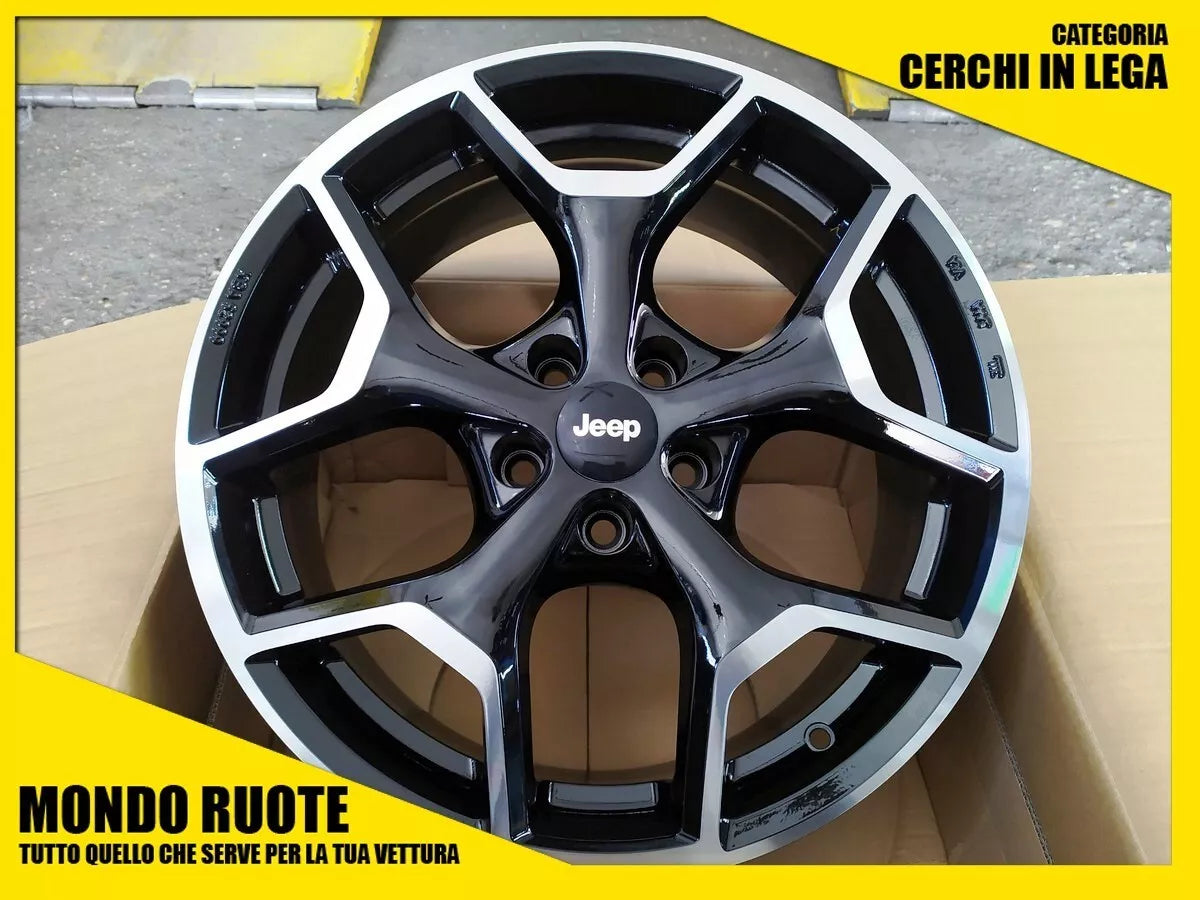 kit 4 cerchi in lega 18 pollici compatibili JEEP RENEGADE - PHEV 4xe