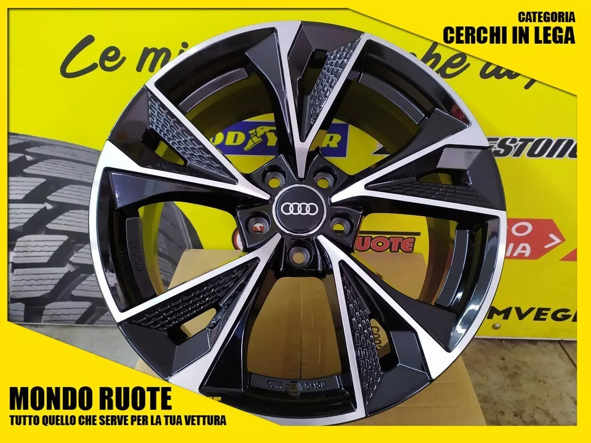 kit 4 cerchi in lega da 18 pollici compatibili AUDI TT TTS COUPE ROADSTER