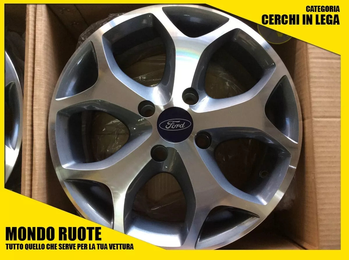 4x 15 inch DEMONTATI alloy wheels for FORD FOCUS / C-MAX